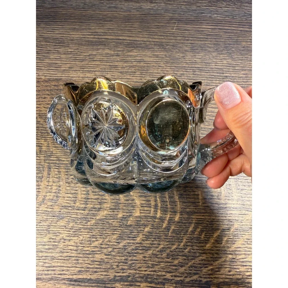 Antique EAPG Sugar Bowl: 